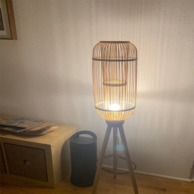 Handmade Bamboo Floor Lamp