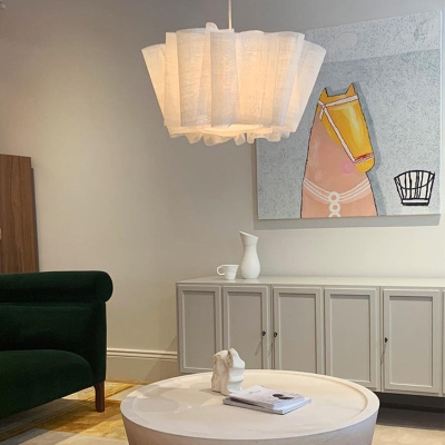 Nordic Fabric Pleated Pendant Lights