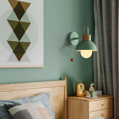 Macaron Domed Sconce Wall Lights