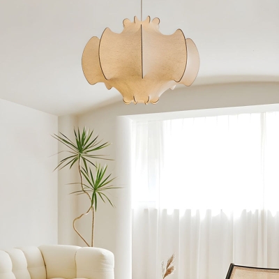 Vintage Silk Pendant Lights Dining Room Chandelier
