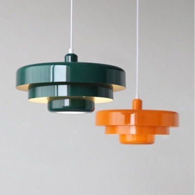 Single Head Pendant Light Medieval Iron Chandelier Retro