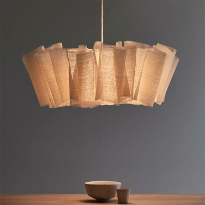 Nordic Fabric Pleated Pendant Lights